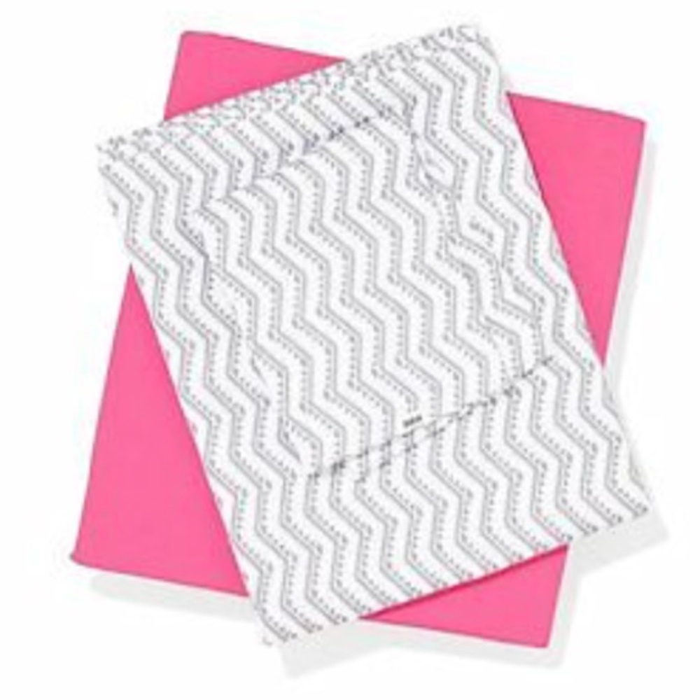 RARE • VS PINK Chevron Full Sheet Set